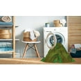 thumbnail image 2 of Ahgly Company Machine Washable Indoor Rectangle Transitional Antique Bronze Green Area Rugs, 2' x 3', 2 of 7