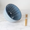 thumbnail image 5 of Porcelain Ramen Udon Noodle Rice Bowl With Chopsticks 20 fl oz Sendan Tokusa Design 6 inch Diameter Bowl Sets Color Box Packaging, 5 of 8