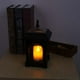 thumbnail image 5 of Lámpara LED solar para velas, impermeable, para el hogar, color negro, 5 of 6