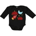 thumbnail image 3 of Inktastic I Love Grandma and Grandpa to the Moon and Back Boys or Girls Long Sleeve Baby Bodysuit, 3 of 5