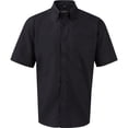 thumbnail image 1 of Russell Collection Chemise Oxford à Manches Courtes pour Hommes Entretien Facile, 1 of 5