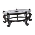 thumbnail image 4 of DOLITY Wood bowl Stand Pedestal Planter Stand Multipurpose Bonsai Rack Plant Holder Diameter 28cm, 4 of 9