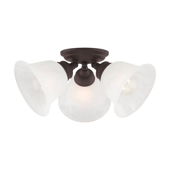 Livex Lighting Essex Ceiling Mount in Bronze