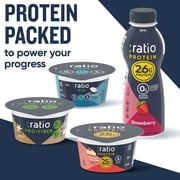Ratio Yogurt Protein Cultured Dairy Snack, Vanilla, 25g Protein, 5.3 OZ