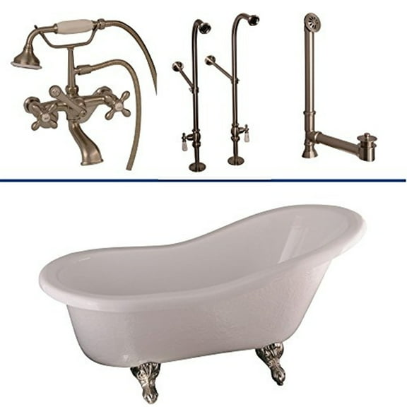 BarclayTub Kit 60" AC Slipper, Tub