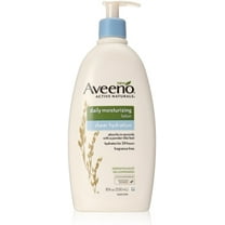 Aveeno Active Naturals Daily Moisturizing Lotion, Sheer Hydration 18 oz (Pack of 2)