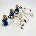 thumbnail image 3 of Set of 3 Evil Eye Beads Bottles Home Hanging Decoration Car Mirror Decoration Wedding Favors, 3 of 4