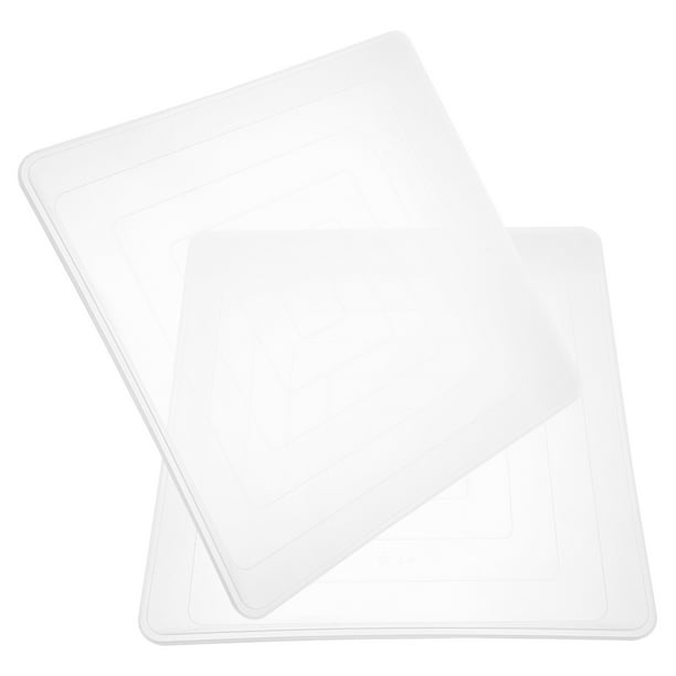 unbranded 2Ud Bandejas Transparentes Para Macetas Plástico Base Drenaje Plantas Interior Y Exterior
