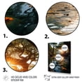 thumbnail image 3 of Designart "Yellow Black Louisiana horizon" Louisiana Canvas Print, 3 of 5