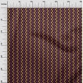 thumbnail image 2 of oneOone Organic Cotton Poplin Twill Fabric Chevron Geometric Print Fabric By The Yard 42 Inch Wide, 2 of 4
