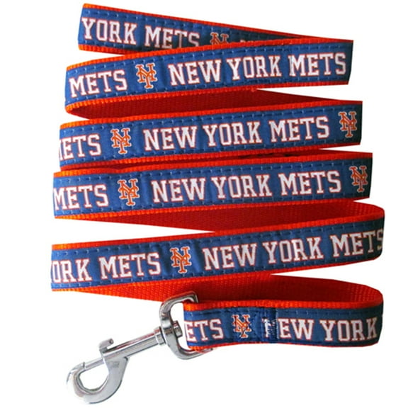 Pets First MLB New York Mets Cats and Dogs Durable Pet Leash, Medium