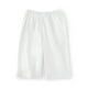 thumbnail image 1 of Shorts Bermudas de cintura elástica para mujer, color blanco, talla pequeña, de Collections Etc., 1 of 4