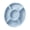 Light Blue, variant on YFGEFTR Wheat Straw Dinner Plates, with 5 Compartments, BPA Free, Unbreakable, Reusable, for Party, Fruits, Veggies, Candy, Snack, Dessert,