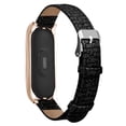 thumbnail image 3 of Leutsin For Mi Band 6/6 NFC Buckle Metal Shell Woven Pattern Belt Replacement Wristband, 3 of 5