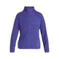 thumbnail image 6 of Ozark Trail Women's and Women's Plus Mock Neck Fleece Jacket, Sizes XS-2X, 6 of 6
