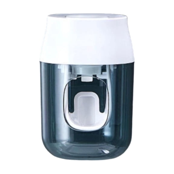 1 Pack Toothbrush Holder Wall Mounted for Bathroom, Mini Toothbrush Storage Organizer for Shower, Self Adhesive Toothbrush Hanger Shelf,Toothpaste Squeezer Dispenser,2.75''x4.25''(White)