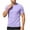 Purple, variant on SAWOBUUN Mens Quick Dry Athletic T-Shirt Short Sleeve Moisture Wicking Workout Top Lightweight Breathable Stretch Gym Running Tee