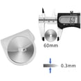 thumbnail image 2 of 60MM Rotary Cutter Blades, 10PCS Premium Spare Replacement Cutting Blades with Sharpness, Great for Heavy Duty Use, Quilting, Patchwork, Crafts and Sewing, 2 of 6