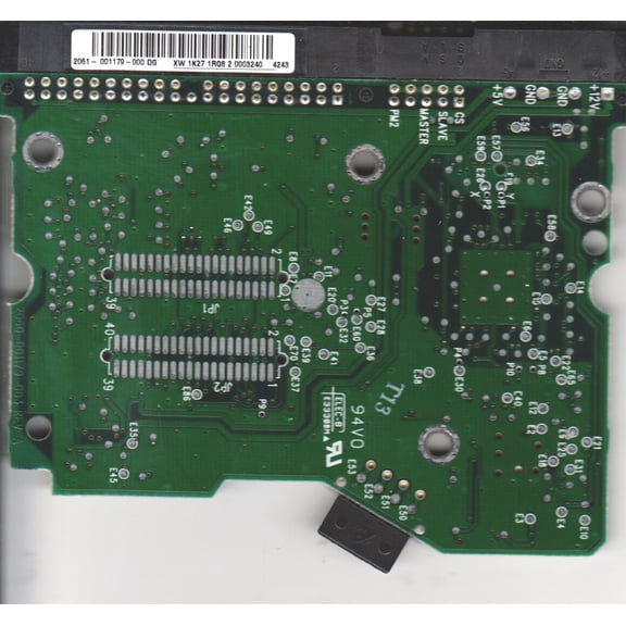 WD1200JB-00EVA0, 2061-001179-000 DG, WD IDE 3.5 PCB