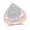 Rose, variant on 10K White Gold Round Diamond Tear Cluster Ring 1.88cttw