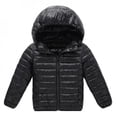 thumbnail image 2 of JANDEL Kids Winter Warm Hooded Puffer Boy Girl OutWear Coat Lightweight Water-Resistant Puffer Jacket Coat, 2 of 5