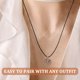 thumbnail image 4 of FOMIYES Collar Rosa Choker Decorativo De Para Mujer Con Materiales Seguros Y, 4 of 8