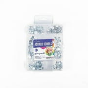 Kids Craft Acrylic Clear Jewels Stones Value Pack, 1 Each