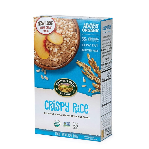 Nature?s Path Crispy Rice Cereal, Healthy, Organic, GlutenFree, 10.6