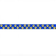 thumbnail image 1 of Bordure Droite Dorée avec Empreintes de Pattes Bleues, 35 Pieds, 1 of 4