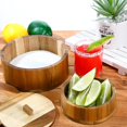 thumbnail image 4 of 2 Pieces Salt Rimmer Kit Margarita Salt Rimmer With Lid 2 Size Glass Bar Rimmer Bamboo Sugar Salt Box for Cocktails, Drinks, 4 of 7