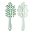 thumbnail image 6 of ACDANC Leaf Shaped Silicone Scalp Massaging Shampoo Brush,Gentle Hair Cleansing Comb with Long Handle,ABS Plastic Wet/Dry Hair Detangling and Scalp Exfoliating Tool for Normal Hair-Itch, 6 of 7