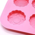 thumbnail image 6 of 6-Cavity Round Silicone Mold for Mooncake, Chocolate, Soap & Lotion Bars | 2oz Per Cell | Flexible Mold with Intricate Pattern | Fits 2oz Tins Perfectly$$Art & Craft, 6 of 8