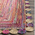thumbnail image 3 of SAFAVIEH Cape Cod Kyle Geometric Area Rug, Red/Multi, 5' x 8', 3 of 6