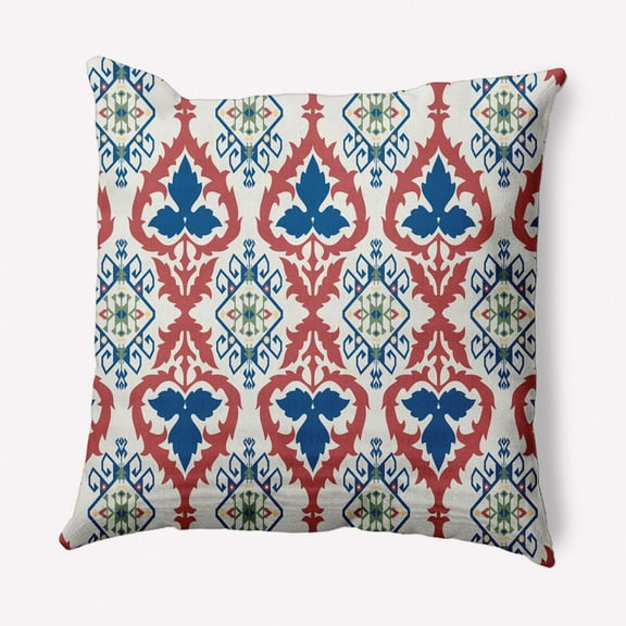 E by Design Bombay Indoor/Outdoor Throw Pillow
