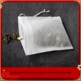 thumbnail image 3 of Inteprter 200x blanco esencial para beber té bolsa de té desechable cordón resistente a altas temperaturas Electrónica, 3 of 6