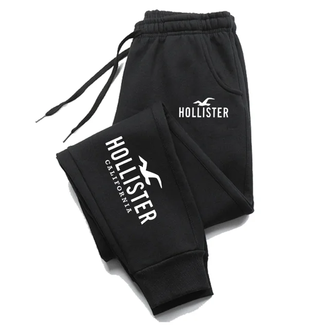 Hollister Pantalons de Jogging pour Hommes et Femmes Pantalons de Sport Pantalons de Survêtement Mode Pantalons de Rue