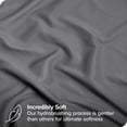 thumbnail image 6 of Bare Home 5-Piece Bed-in-a-Bag - Twin XL, Red with Gray Sheet Set, 6 of 8