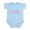 Sky Blue, variant on CafePress - Mommys Little Workout Buddy Body Suit - Baby Light Bodysuit, Size Newborn - 24 Months