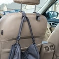 thumbnail image 4 of Auto Drive Rhinestone Headrest Hooks, Silver, 2 Pack, Universal Fit, 4 of 13