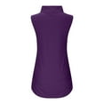 thumbnail image 4 of Clearance under 10$ Sevevn Womens Fashion Casual Solid Color Sleeveless Turtleneck Tee Shirt Blouse T-Shirt Top Early Access Deals Purple M, 4 of 9