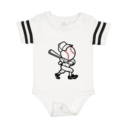 

Inktastic Baseball Character Gift Baby Boy or Baby Girl Bodysuit