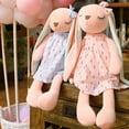 thumbnail image 3 of Cute Cartoon Long Ears Rabbit Doll Rabbit Sleeping Mate Stuffed Plush Toys, 3 of 10