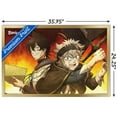 thumbnail image 3 of Black Clover - Duo Wall Poster, 22.375" x 34", Framed, 3 of 3