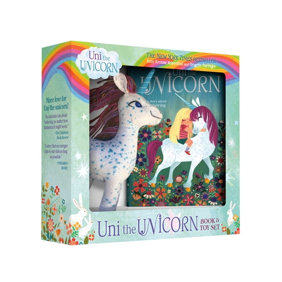 Pre-Owned Uni the Unicorn Book and Toy Set [With Toy] (Hardcover) 0593306228 9780593306222