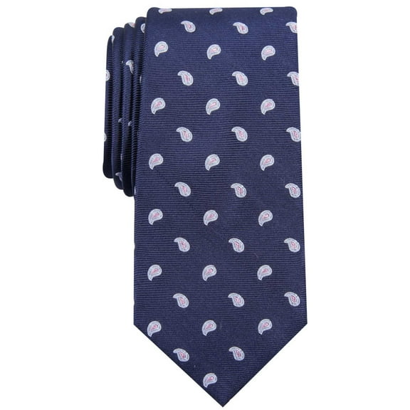 Club Room Men’s Vernon Pine Tie (Dark Blue)