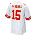 Men's Nike Patrick Mahomes White Kansas City Chiefs Game Jersey