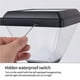 thumbnail image 3 of Led Solar Post Light Home Zone Security Lámpara De Columna Súper Brillante Ip54 Impermeable Jardín Al Aire Libre Césped Stake Luz Solar Construido En 2000 Mah Batería sonducket HA021843-00, 3 of 6