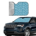 thumbnail image 3 of Kdxio Beautiful Floral Print Front Windshield Sun Shade,Folding Auto Sunshade for Car Truck SUV-, 3 of 7