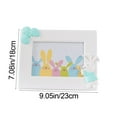 thumbnail image 3 of Mrzvby Easter Home Decorations and Easter Basket Stuffers,Easter Bunny 7in Framed Figurine, 3 of 7