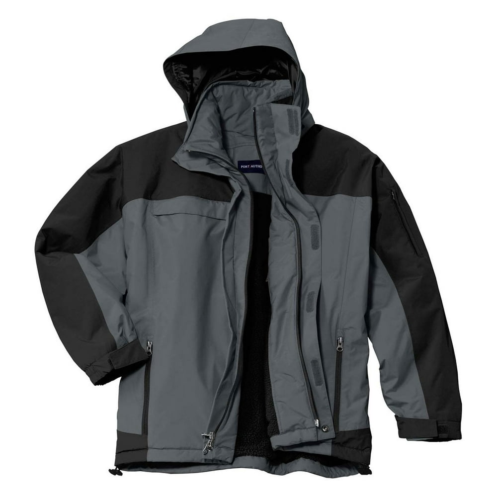 Port Authority Port Authority Men's Waterproof Nootka Jacket_Graphite